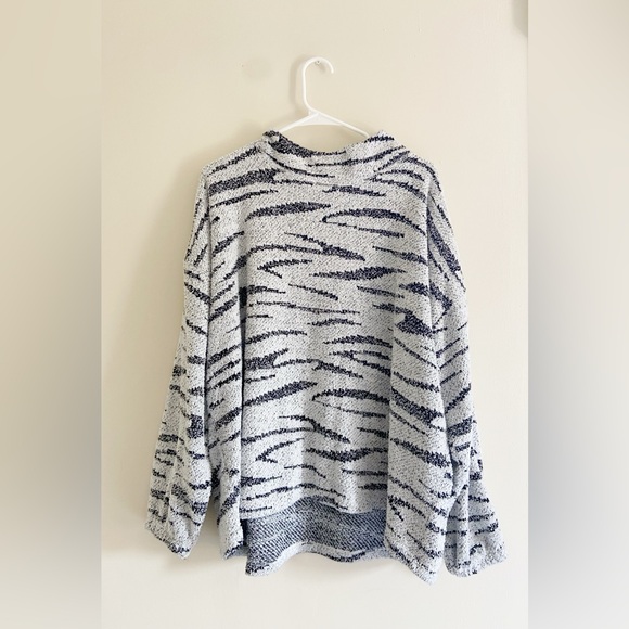 Maurices Black and White Knit Sweater - Picture 1 of 7